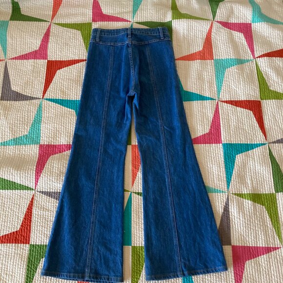 Stoned Immaculate Bardot high waisted bells size 26 - Picture 8 of 9